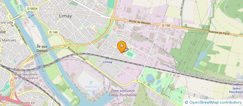 localisation de l'entreprise A3M  LIMAY