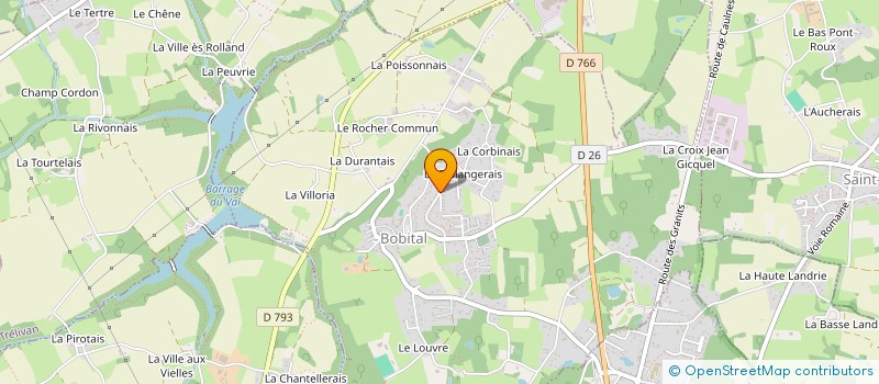 localisation de l'entreprise A3MA  TRELIVAN