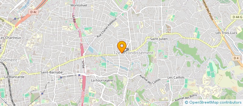localisation de l'entreprise A3N à MARSEILLE