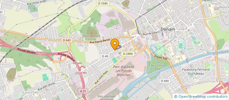 localisation de l'entreprise A3N INFORMATIQUE  DENAIN