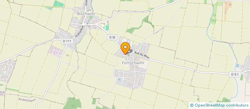 localisation de l'entreprise A3OR  FORTSCHWIHR