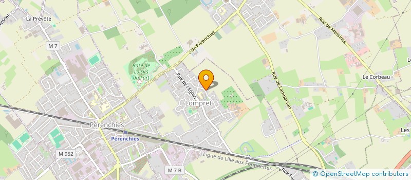 localisation de l'entreprise A3P2M HOLDING  LOMPRET