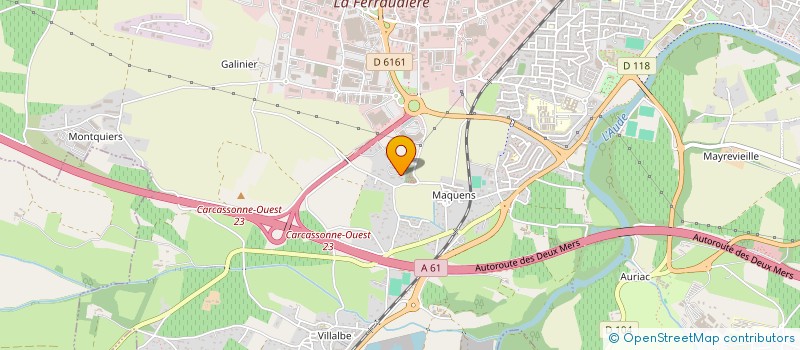 localisation de l'entreprise A3REPRISES  CARCASSONNE