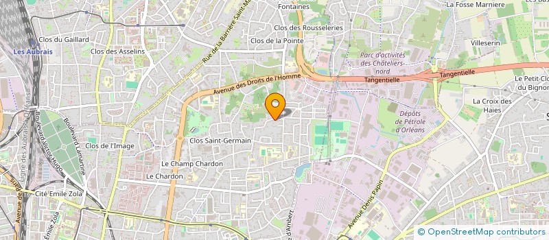 localisation de l'entreprise A3RKS à ORLEANS