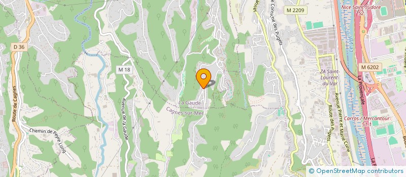 localisation de l'entreprise A3S CONSEILS  LA GAUDE