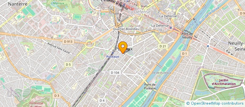 localisation de l'entreprise A3S CONSULTING à PUTEAUX
