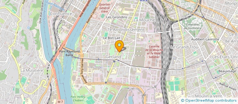 localisation de l'entreprise A3S SECURITE SARL à LYON
