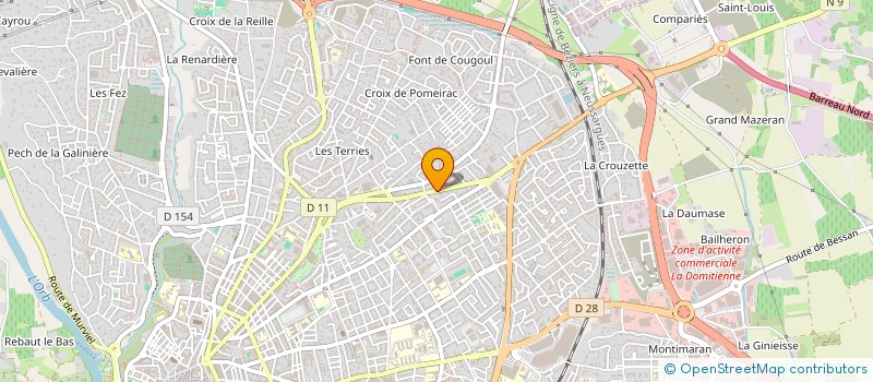 localisation de l'entreprise A3SK à BEZIERS
