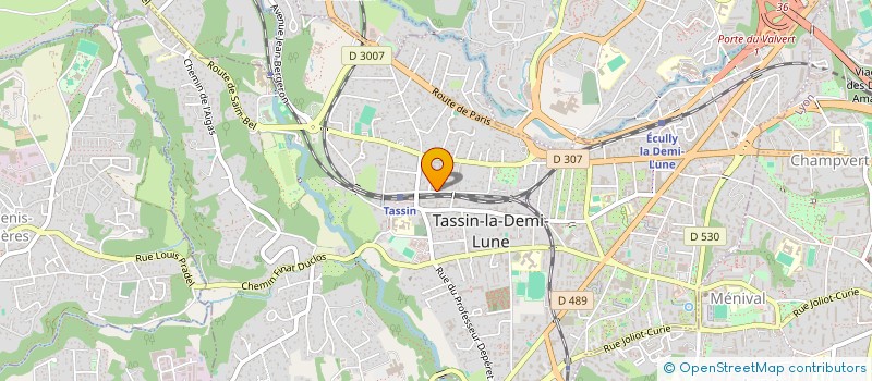 localisation de l'entreprise A3TP HEALTHCARE CONSULTING  TASSIN-LA-DEMI-LUNE