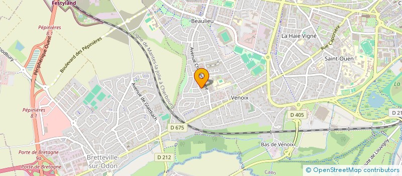 localisation de l'entreprise A4 à CAEN