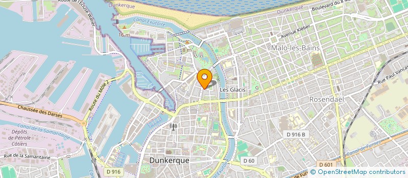 localisation de l'entreprise A4 à DUNKERQUE