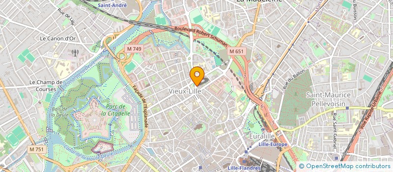 localisation de l'entreprise A4 à LILLE