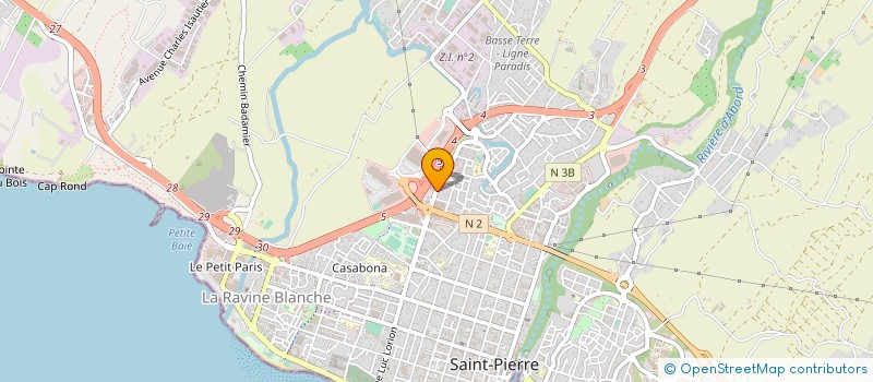 localisation de l'entreprise A4 à SAINT-PIERRE