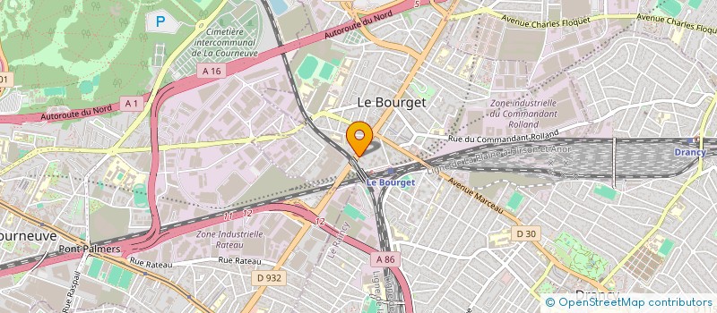 localisation de l'entreprise A4 CONSTRUCTION à GONESSE