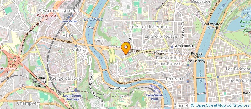 localisation de l'entreprise A4 IMMO  LYON