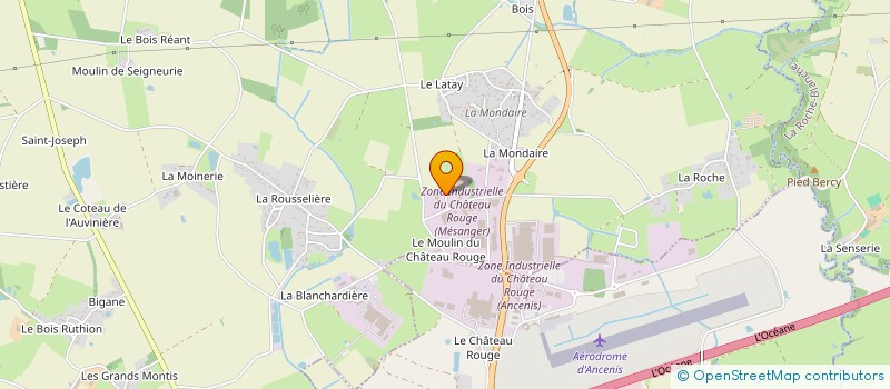 localisation de l'entreprise A4 INVESTISSEMENTS à ANCENIS-SAINT-GEREON