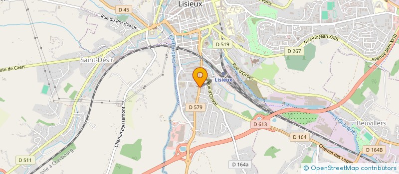 localisation de l'entreprise A4 RENOVATION à LISIEUX