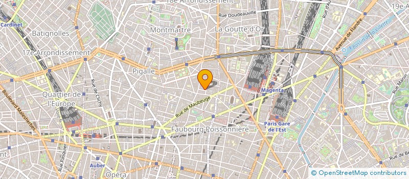 localisation de l'entreprise A440  PARIS