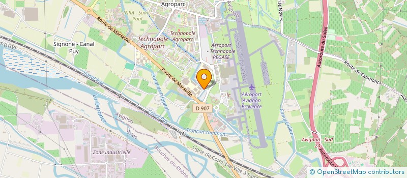 localisation de l'entreprise A4A GROUPE MULTIMEDIA  AVIGNON