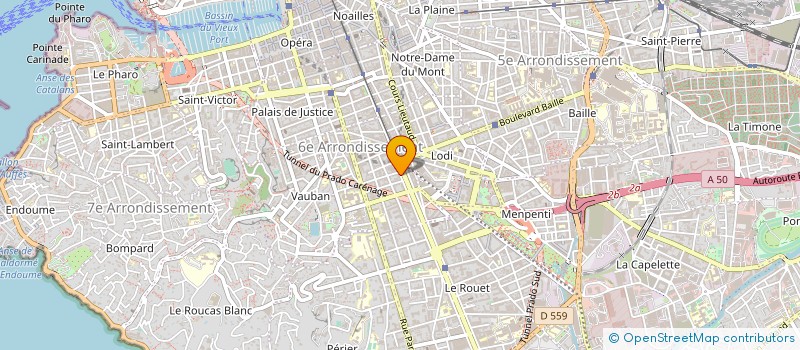 localisation de l'entreprise A4A MULTEMEDIA SARL à MARSEILLE