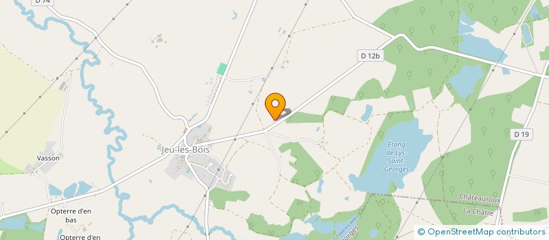 localisation de l'entreprise A4C à JEU-LES-BOIS