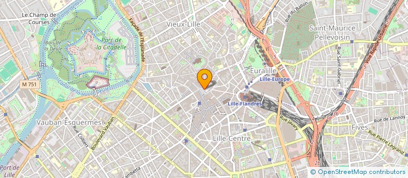 localisation de l'entreprise A4E BAT  LILLE