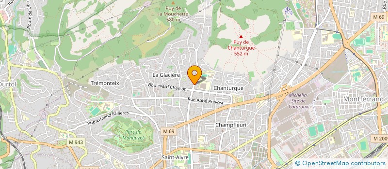 localisation de l'entreprise A4ET+  CLERMONT-FERRAND