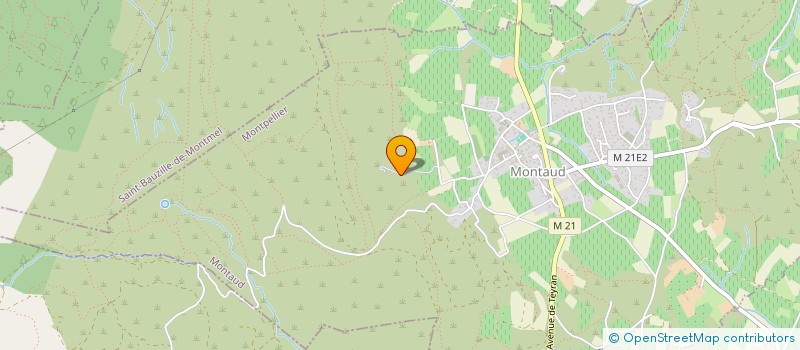 localisation de l'entreprise A4M AMENAGEMENT à MONTAUD