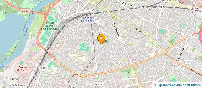 localisation de l'entreprise A4P2 à ANGERS