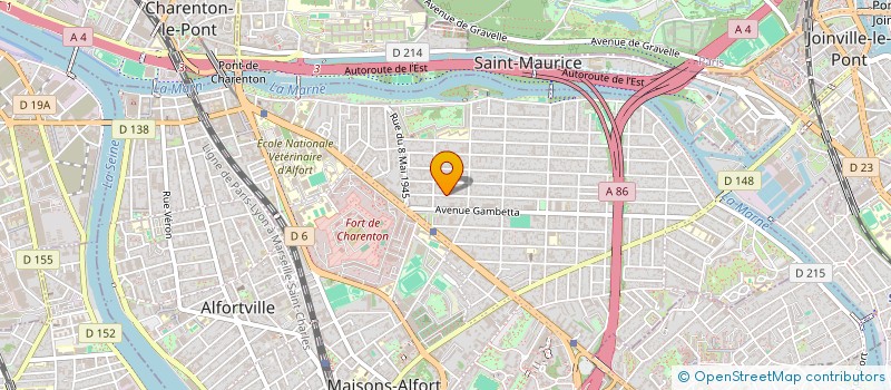 localisation de l'entreprise A4SL à MAISONS-ALFORT