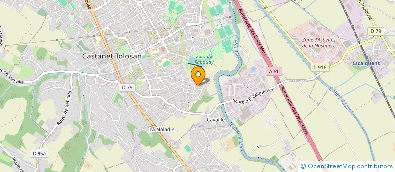localisation de l'entreprise A5 CONSEIL à CASTANET-TOLOSAN