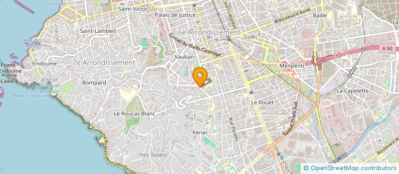 localisation de l'entreprise A5 PROGRAMMATION à MARSEILLE 4EME