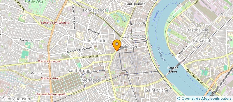 localisation de l'entreprise A5B  BORDEAUX