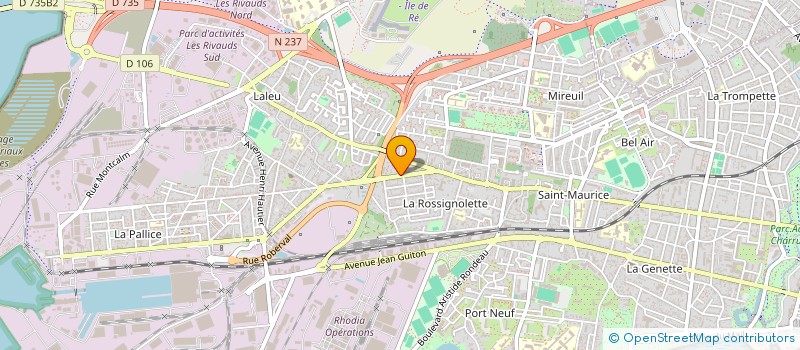 localisation de l'entreprise A5R  LA ROCHELLE