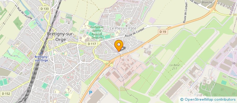 localisation de l'entreprise A6 TAXI  LE PLESSIS-PATE