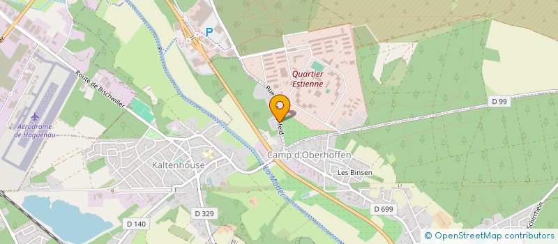 localisation de l'entreprise A6D  KALTENHOUSE