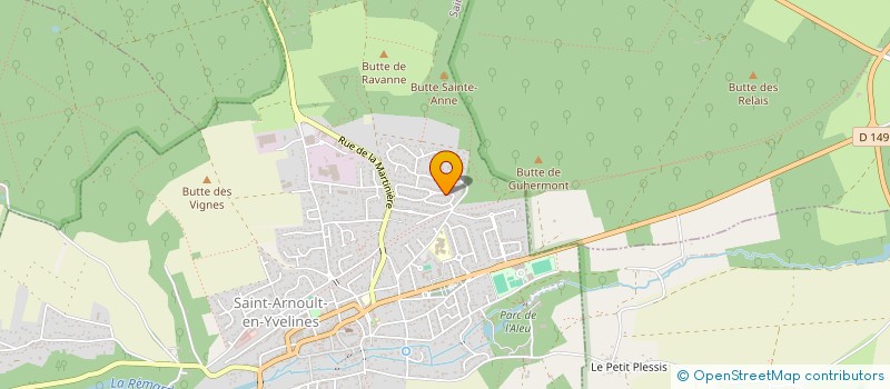 localisation de l'entreprise A6DOM PRO  SAINT-ARNOULT-EN-YVELINES