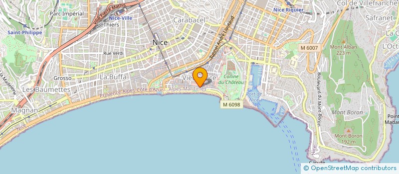 localisation de l'entreprise A7 à NICE