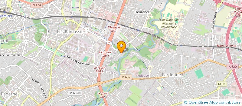 localisation de l'entreprise A7 CONSEIL  TOULOUSE