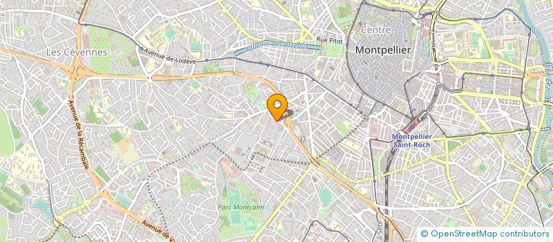 localisation de l'entreprise A7ON PRODUCTION à MONTPELLIER
