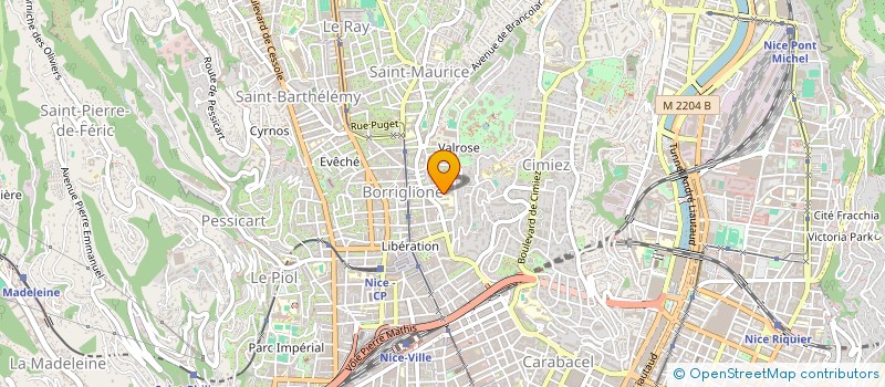localisation de l'entreprise A9 à NICE