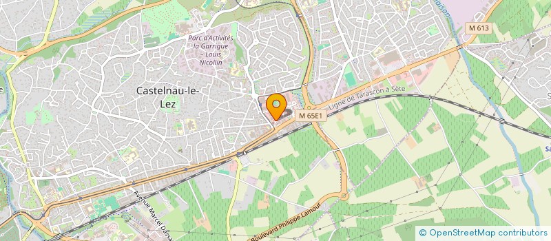 localisation de l'entreprise A9 AUDIT CONSEIL  CASTELNAU-LE-LEZ