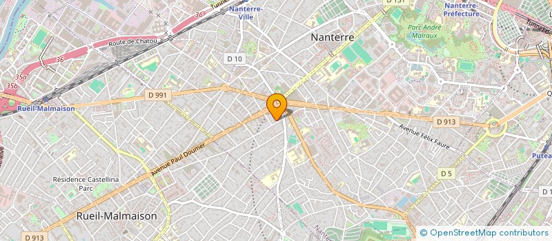 localisation de l'entreprise A9-RENOV' à NANTERRE