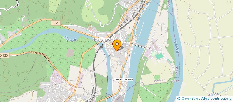 localisation de l'entreprise A9IDM à CHARMES-SUR-RHONE