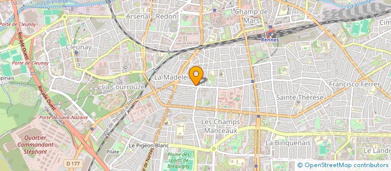 localisation de l'entreprise AA 41  RENNES