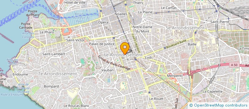 localisation de l'entreprise AA  MARSEILLE