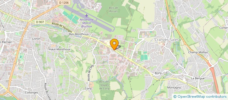 localisation de l'entreprise AA  VETRAZ-MONTHOUX