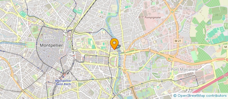 localisation de l'entreprise AA ANTIGONE MIEUX VIVRE à MONTPELLIER