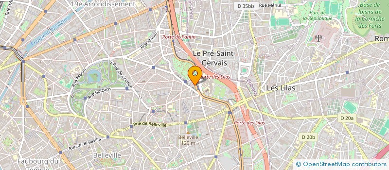 localisation de l'entreprise AA ARTI BAT  PARIS