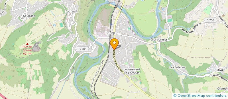 localisation de l'entreprise AA BUILDING  VIC-LE-COMTE